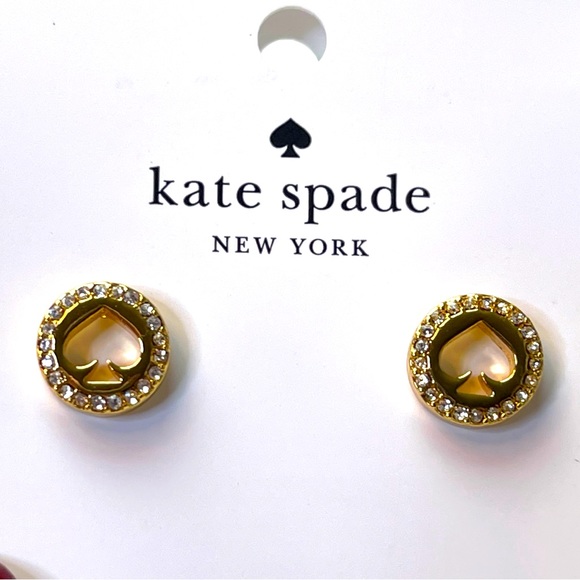 kate spade Jewelry - ☀️☀️☀️ Kate Spade Crystal Earings in Gift Box